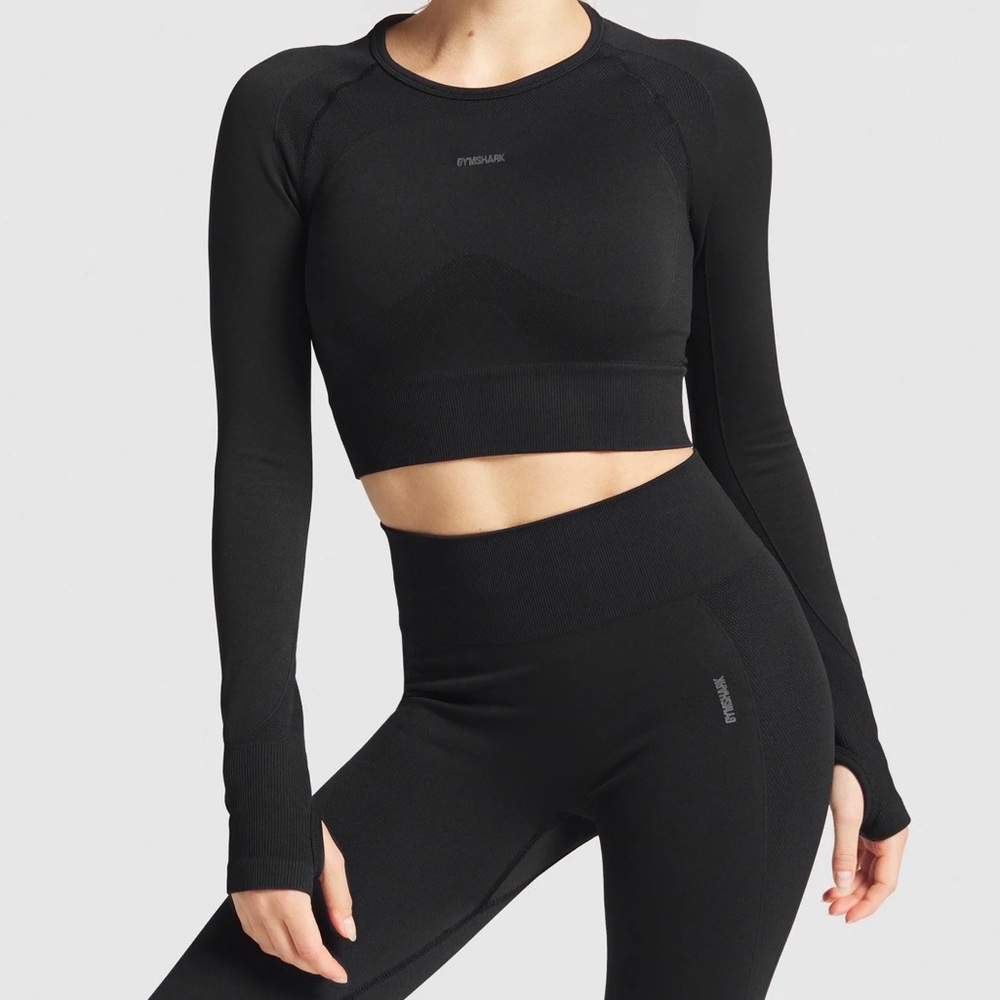 Gymshark Flex Sports Long Sleeve Crop Top